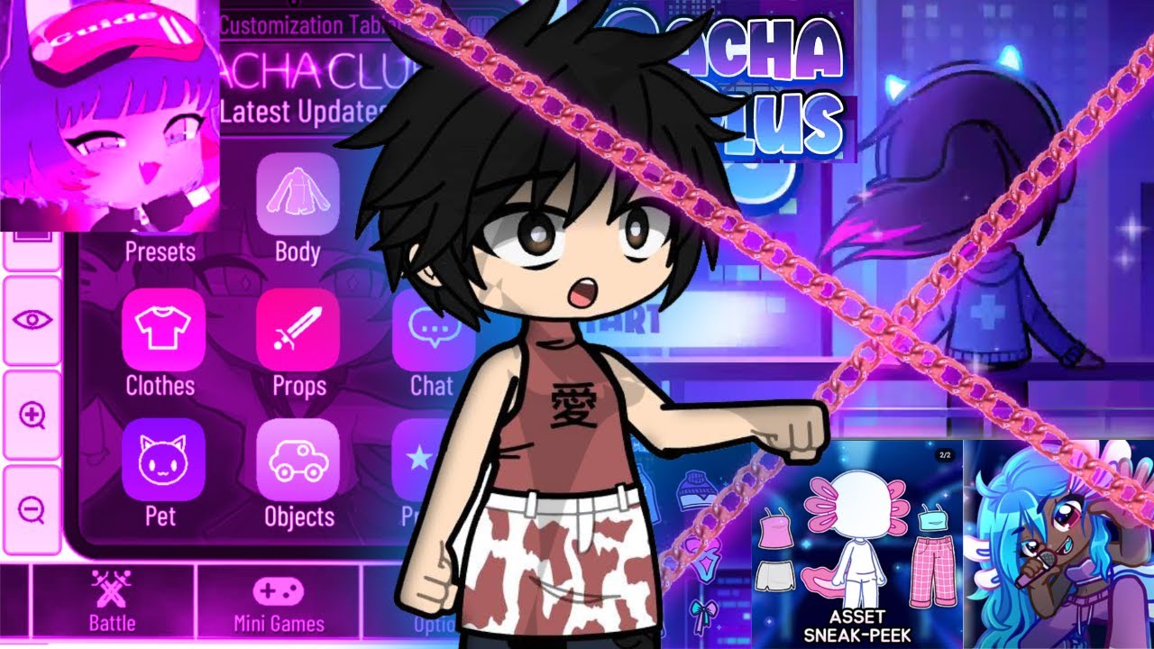 I have gacha plus on my computer!! Give me characters to make!! I've only  made CC! These won't be my permanant designs. : r/GachaFnaf