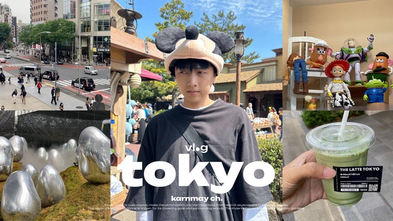 JAPAN VLOG 🇯🇵 เที่ยวโตเกียว 7 วัน — กินช้อปคาเฟ่, zipair, disney land ...
