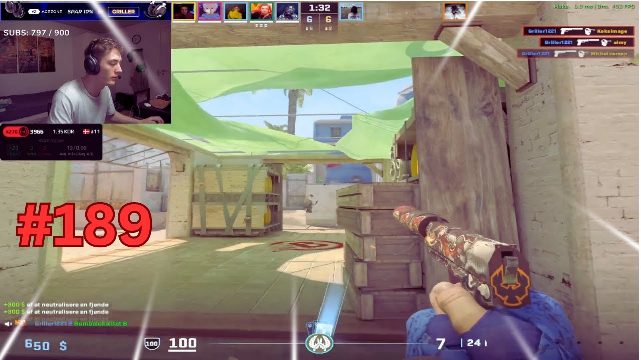 DAILY CS2 INSANE PLAYS #189 | BEST TWITCH CLIPS - YouTube