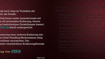 Verstehen, warum die UTF-8-Kodierung in UNIX/Linux-Umgebungen unerlässlich ist