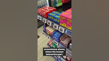 Are Employee-less Convenience Stores The Future? #shorts