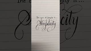 Learn Calligraphy/Simple Caligraphy for kids