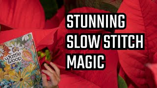 Make a Stunning Slow Stitch POINSETTIA with Wattle & Loop Kit Part 1
