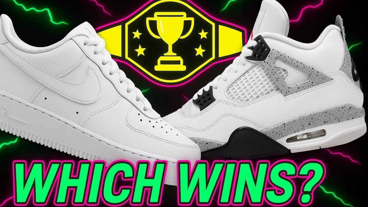The Ultimate Sneaker Showdown: Jordan 4 vs Air Force 1