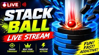 Ultimate Stack Ball Challenge 🏆 Live Stream screenshot 3