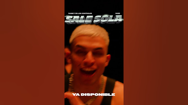SALE SOLA - RAMKY EN LOS CONTROLES x ROZE YA DISPONIBLE