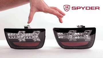 Spyder Auto Product Showcase: 2010-12 Chevrolet Camaro LED Tail Lights