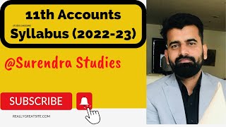 11th Accounts Syllabus (2022-23) #accounts #accounting @surendervatsofficial screenshot 2
