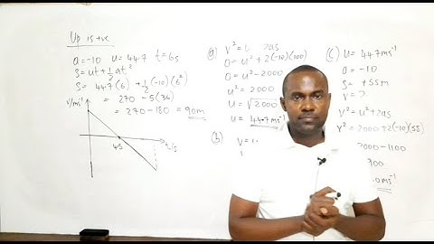 Vertical Motion (Motion Under Gravity) Practice Questions