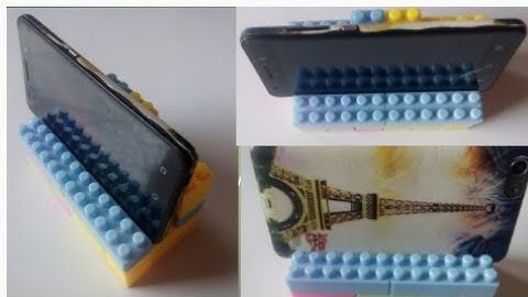 How to make mobile stand with blocks || Building blocks || Blocks toys || Mobile stand || Blocks