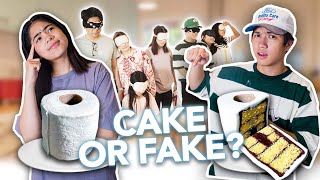 Is It REAL Or CAKE Challenge!! (Ang Hirap!) | Ranz and Niana
