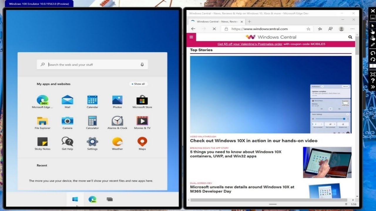 How to install Windows 10X Emulator on Windows 10 || Install Windows10X ...