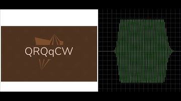 Asymmetrical Exponential shaped CW at QRQq(101 wpm) \\Raspberry Pi4// CW Keyer - LIVE demo