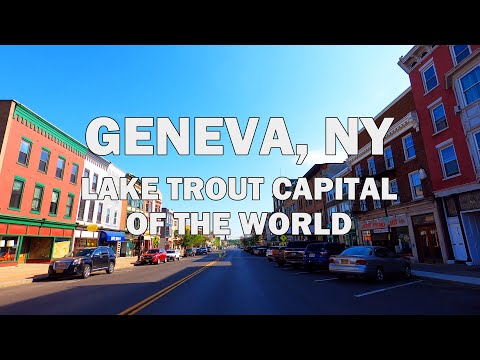 Geneva, New York - Driving Tour 4K