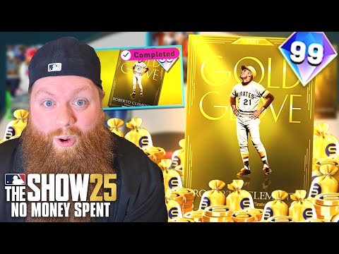 NEW ROBERTO CLEMENTE IS AWESOME! No Money Spent! MLB The Show 25