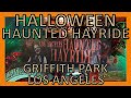 Los Angeles Haunted Hayride and Scare Town | Halloween Vlog 2021