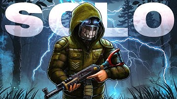 SOLO taking on MASSIVE 20+ CLANS on one of rusts HARDEST SERVERS - Rust Solo (movie)