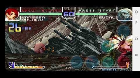 KOF 2002 VANESSA COMBO 4 ( DAMAGE SLOW DOWN  SETTING )