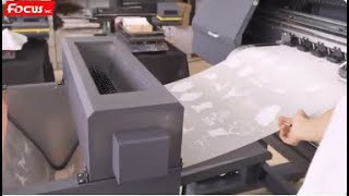 Industrial DTF Nebula-62F tutorial 16:How to use a DTF printer - Power process system explanation
