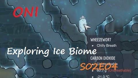 Exploring Ice Biome -  Oxygen Not Included Thermal Upgrade S03E04
