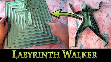 Origami Labyrinth Walker by Jeremy Shafer