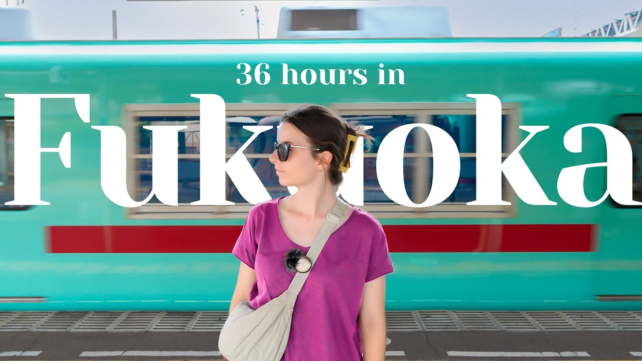 36 hours in Fukuoka | Japan Travel Vlog | 🍜 Ramen, Cafe Hopping, Dazaifu Shrine