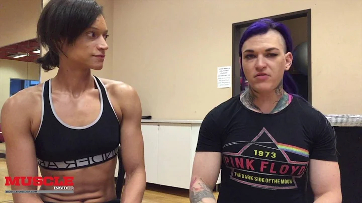 IFBB Pro Figure Michelle Maier and WP Pro Sierra M...