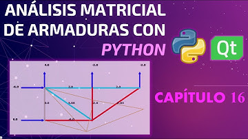 Análisis Matricial de Armaduras con Python // Capítulo 16