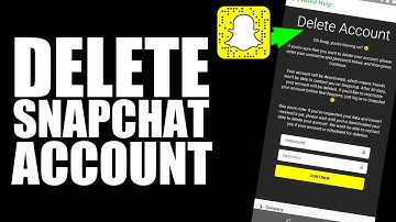 How to Delete Snapchat Account Permanently | Delete Snapchat Account (2022)