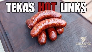 Texas Hot Link Sausage | Swine & Bovine Barbecue