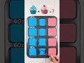 “Blue & Pink Color Blend Palette – 4 Ratio Gradient Swatches” ##colorpalette ##colormixing #colors