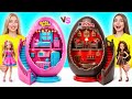 素晴らしいドールハウスを作ります | バブルガム対チョコレートチャレンジ Super Hyper DO
