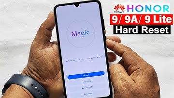 Honor 9/ 9A/ 9 Lite : Hard Reset | Pattern Unlock | Factory Reset (2025 Easy Method)