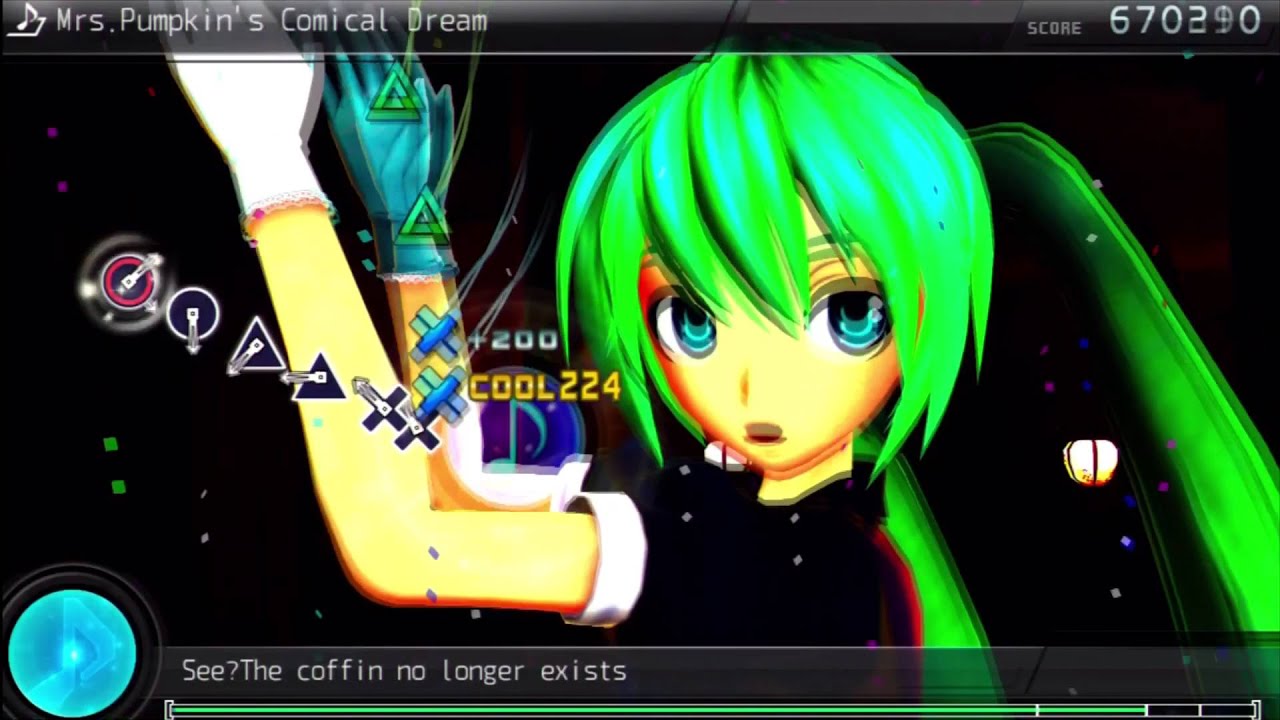 Project DIVA F 2nd English EDIT - Mrs.Pumpkin's Comical Dream [Excellent]