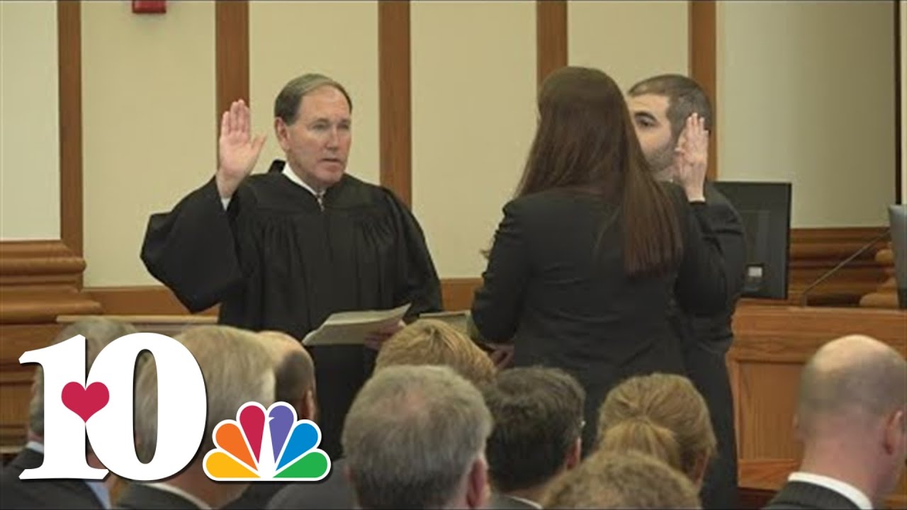 Ceremony held for U.S. District Judge in Knoxville - YouTube