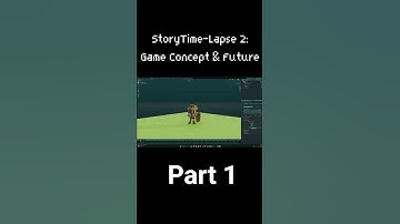 Storytime/Time-Lapse 2 PT1: Talks About The Concept and Future of The Game #art #blender #gamedev