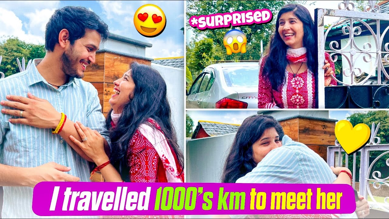 DAY - 45 I travelled 1000’s KM to MEET her | I love her So much