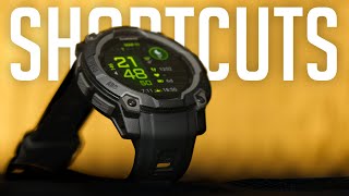How to Use and Set Shortcuts on Your Garmin Instinct 3
