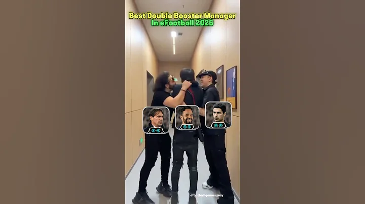 Best Double Booster Manager In eFootball 2026 | eFootball New Best Manager #efootball #pes #manager