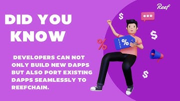 REEFCHAIN: The Blockchain for Next-Gen DeFi DApps.