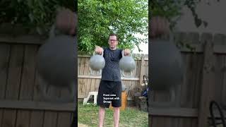 Front Raise Superset with Shrugs