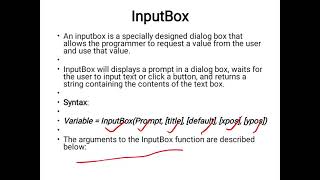 .Net Programming Unit 2 Difference between POP, OOP, and Event-Driven Language_InputBox_Lecture 10