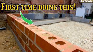 Setting out a NEW brickwork extension