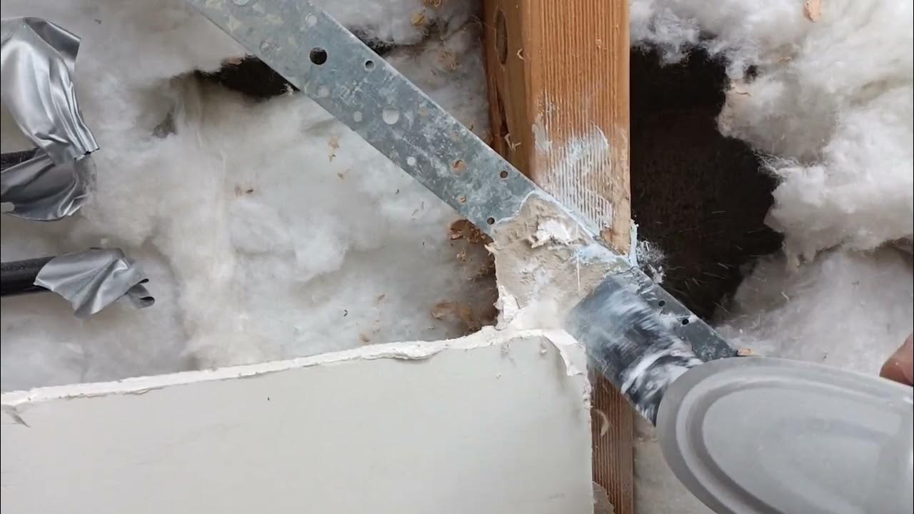 How I get gyprock or drywall glue / cement of studs. YouTube