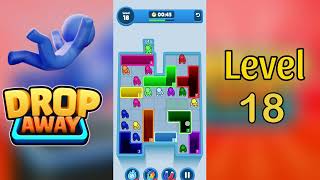 Drop Away Level 18 Solution