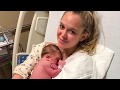 BIRTH VLOG - labor & delivery of our first baby!