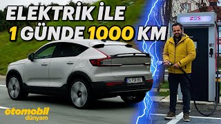 Volvo C40 ile günübirlik İstanbul&#39;dan İzmir&#39;e 1000 km gidip gelinebilir mi?