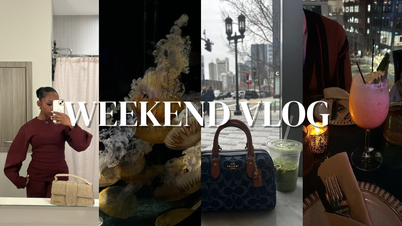 it’s Valentine’s Day! | shopping, aquarium,  museum date & more! | weekend vlog