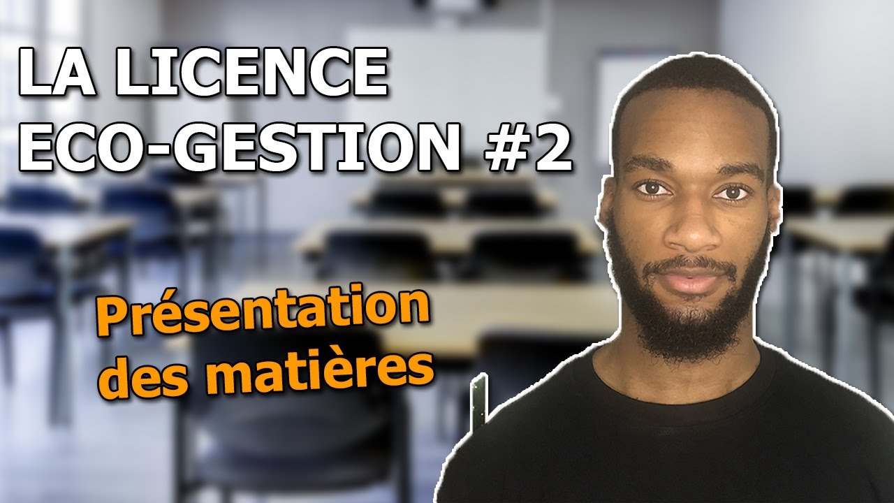 Les Matières en Licence ECO-GESTION