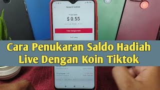 Cara Penukaran Saldo Hadiah Live Dengan Koin Tiktok